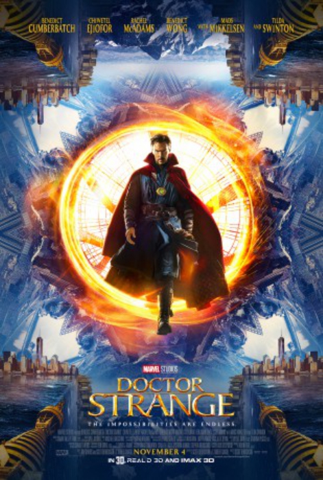 poster Doctor Strange -parte 1-  Hechicero supremo&nbsp;&nbsp;(2016)
