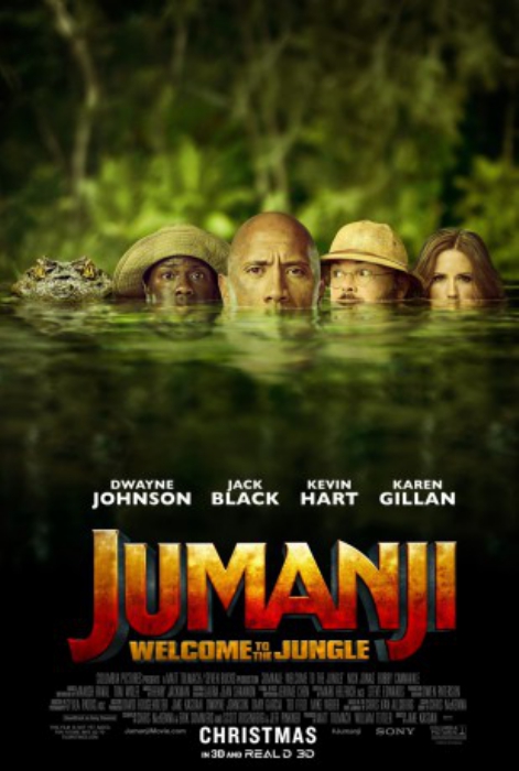 poster Jumanji: Welcome to the Jungle&nbsp;&nbsp;(2017)