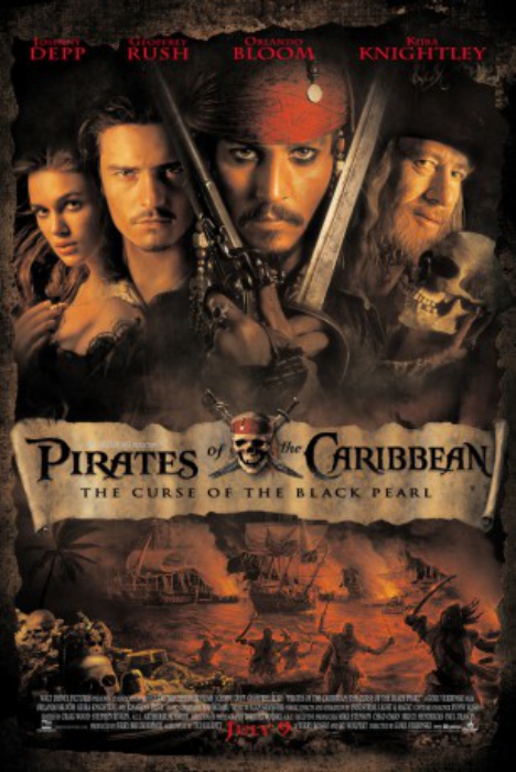 poster Pirates of the Caribbean 1 : The Curse of the Black Pearl&nbsp;&nbsp;(2003)