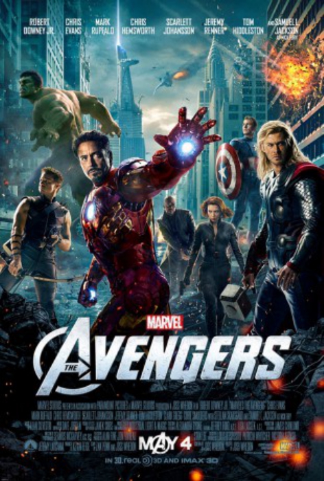 poster The Avengers- Parte 1- 2012&nbsp;&nbsp;(2012)