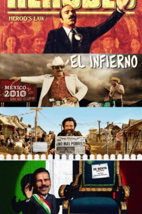 poster Pentalogy of Mexico by Luis Estrada